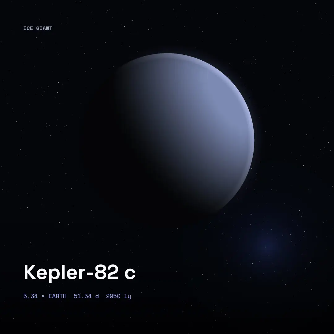 Kepler-82 c: 5-Planet System, 0.263 AU Out