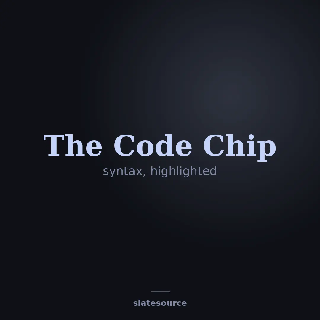 The Code Chip