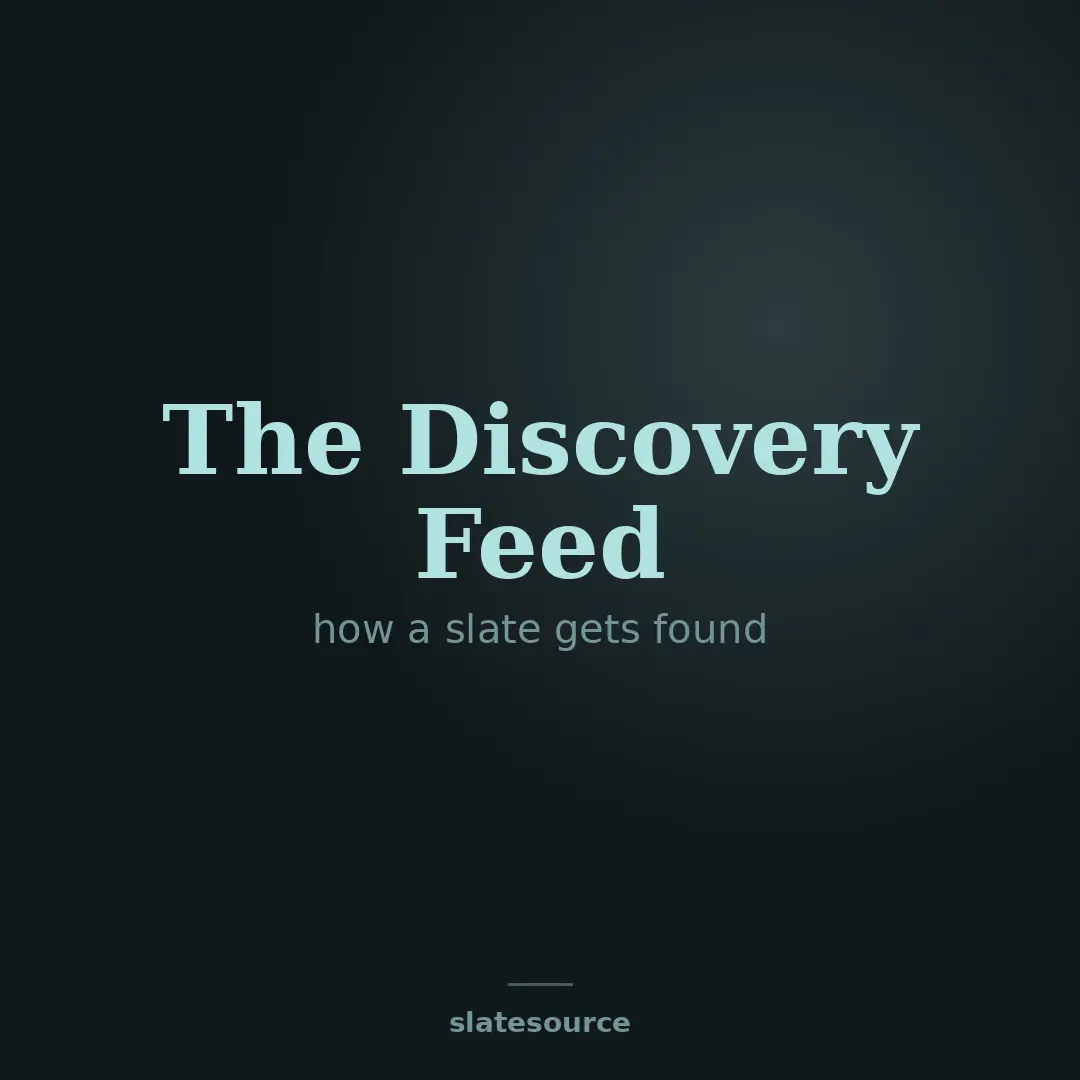 The Discovery Feed