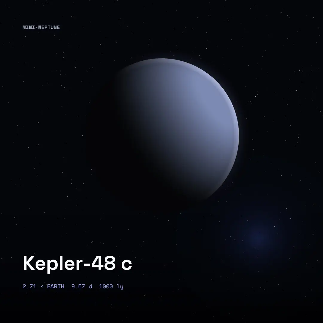 Kepler-48 c: 14.6 Earth Masses