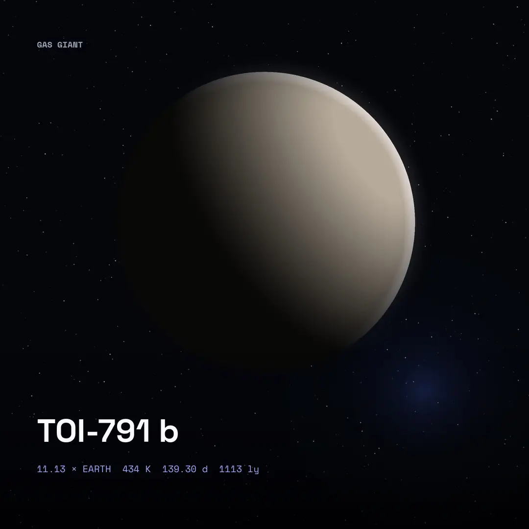 TOI-791 b: Less Dense Than Cork