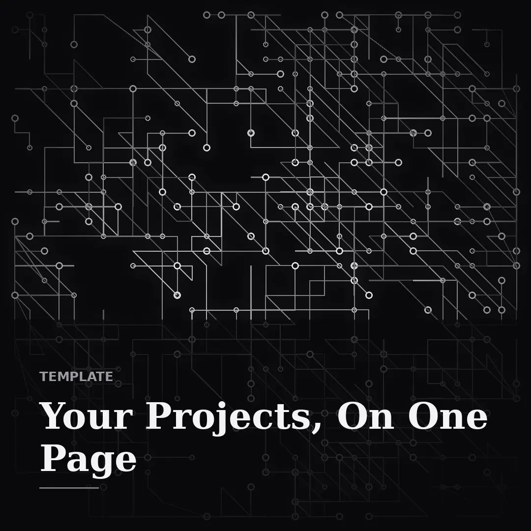 Your Projects, On One Page
