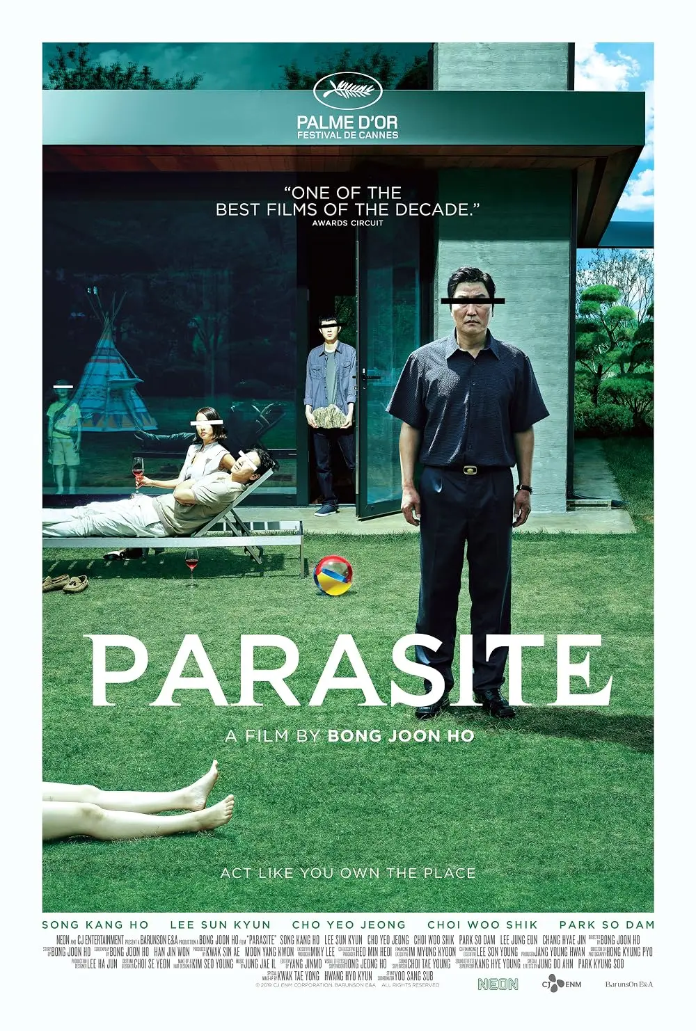 Parasite: A Film Built Out Of Stairs