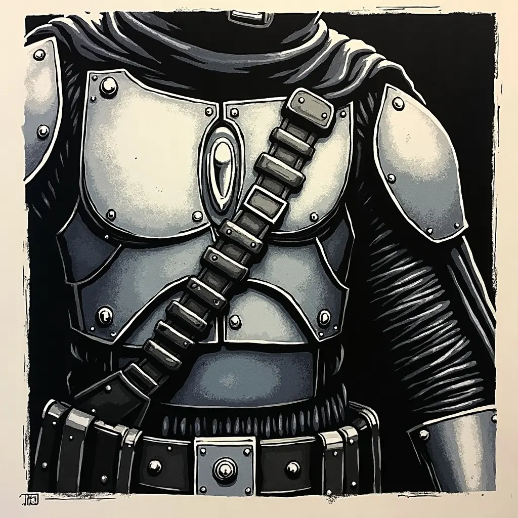 Mandalorian Pauldron: Technique Notes