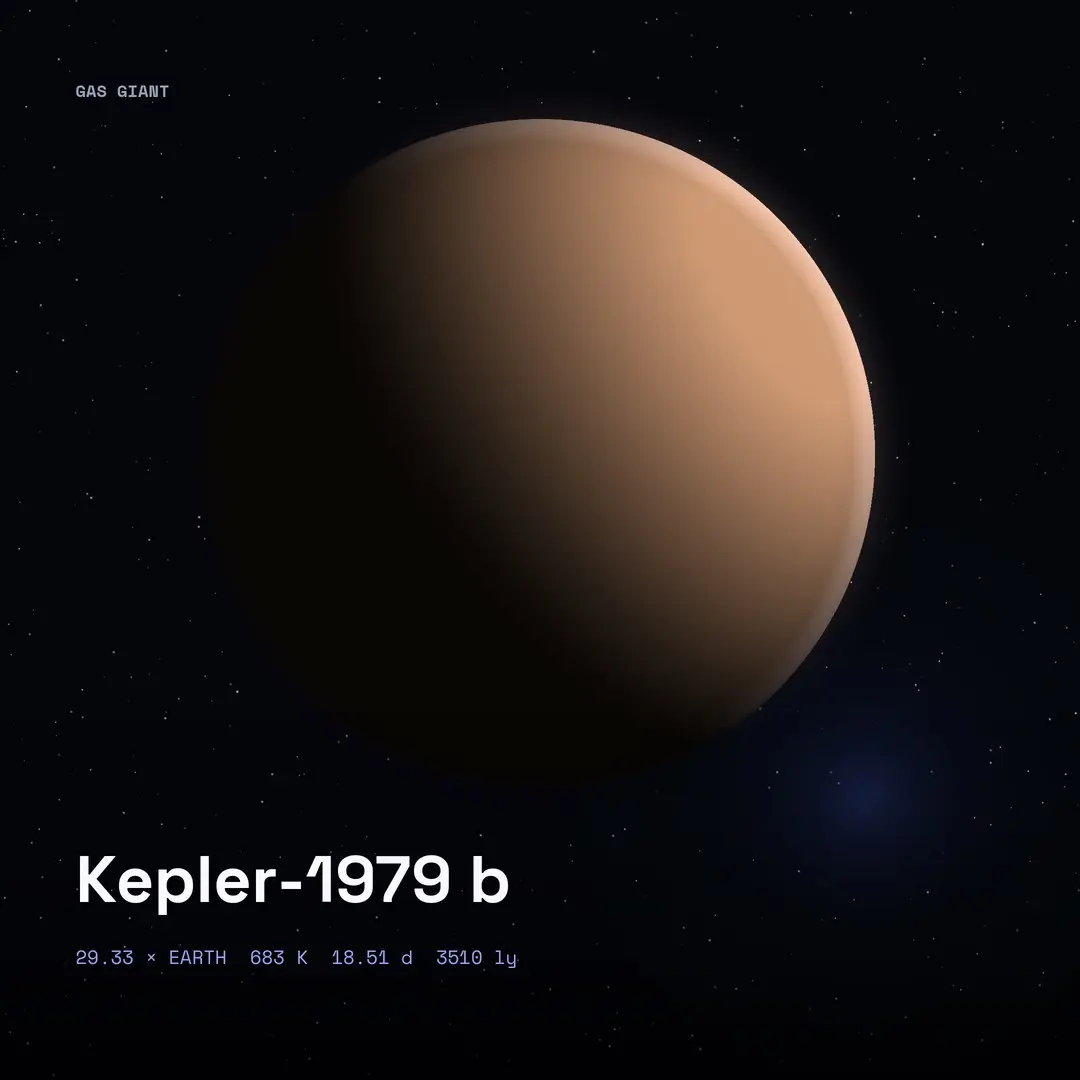 Kepler-1979 b: 2.6 Times Jupiter