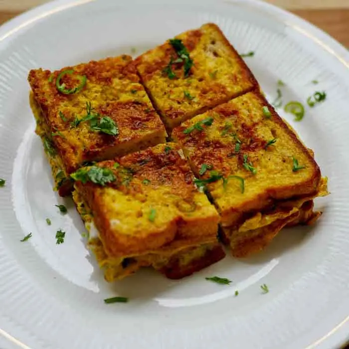 Bread omelette Bread omelette