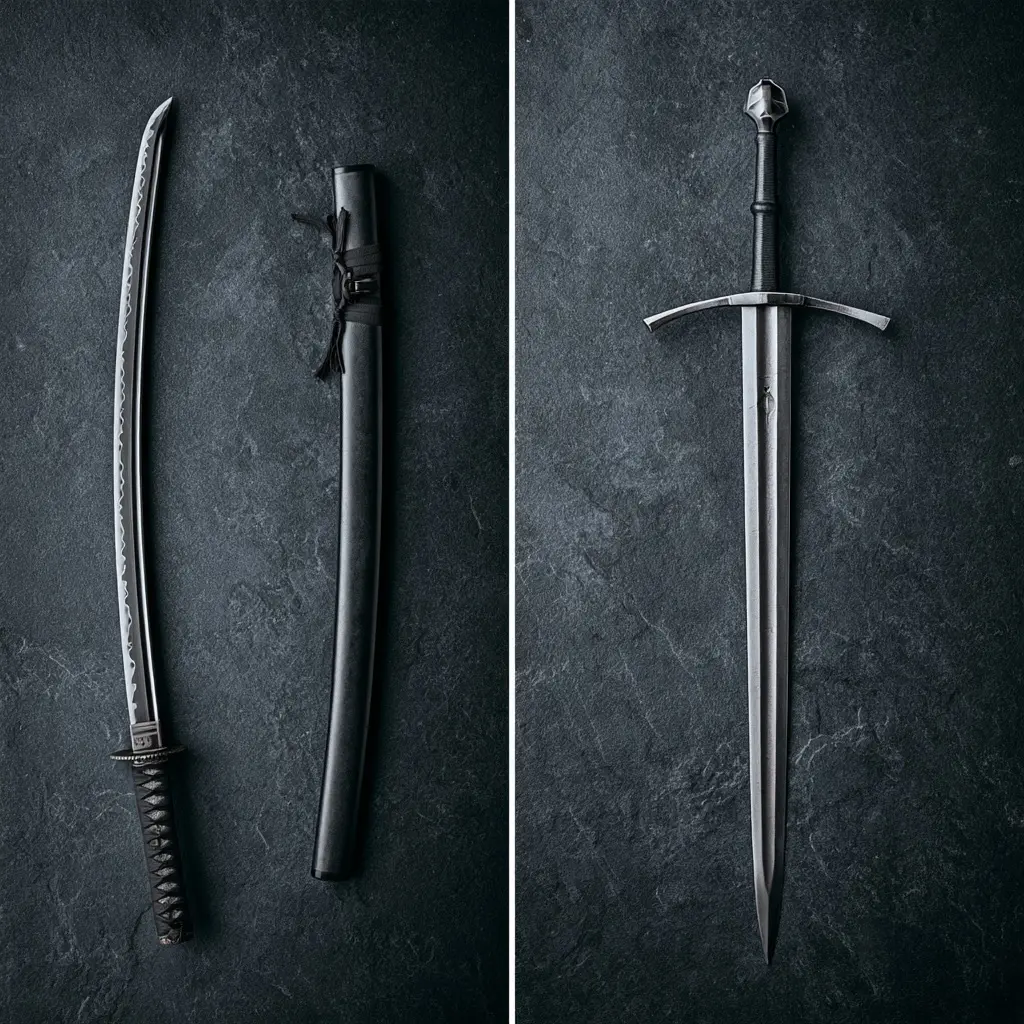Katana vs Longsword: A Forging Comparison