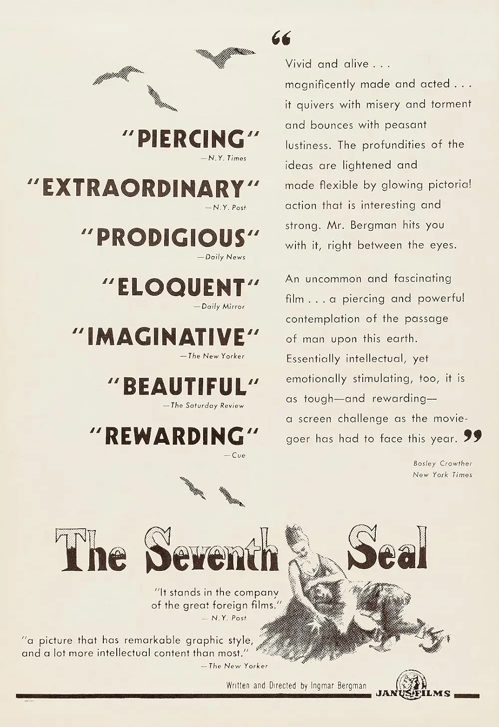 The Seventh Seal: A Chess Game Nobody Wins