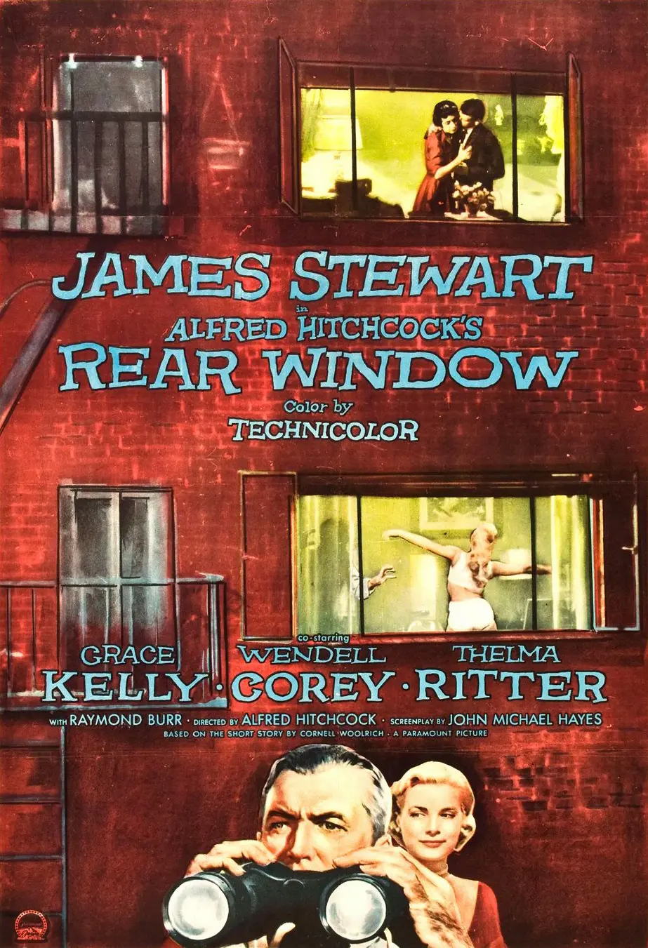 Rear Window: One Room And A Courtyard